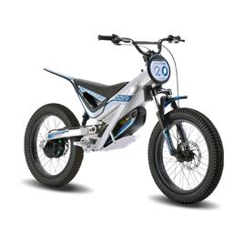 Yotsuba Moto Woof 20 Motocross/trial Electric Motorcycle Prateado  Rapaz