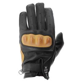 Helstons Roko Leather Gloves Preto 2XL