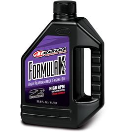 Maxima Formula K2 100% Synthetic Racing Premix 1.89l Motor Oil Transparente