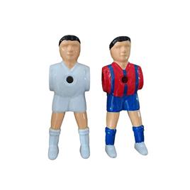 Ociotrends Set 22 Metal Players Separately Barcelona Real Madrid Colorido
