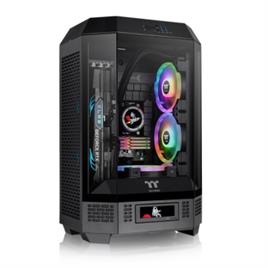 CAJA THERMALTAKE THE TOWER T300 BLACK ATX 2XUSB 3.0 SIN FUENTE NEGRO