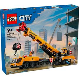 Lego City 60409 - Guindaste de constru??o m?vel amarelo