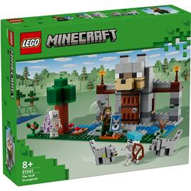 Lego Minecraft 21261 - A Fortaleza do Lobo