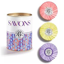 Roger e Gallet Azul Coffret Sabonetes de Bem-Estar 3x100g