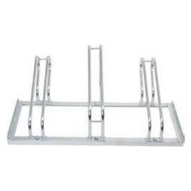 Kein Hersteller Bike Stand For 3 Bikes Prateado