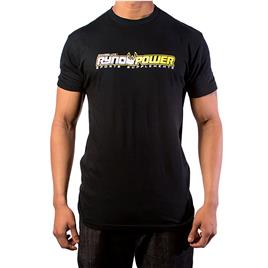 Ryno Power Logo Short Sleeve T-shirt Preto M Homem