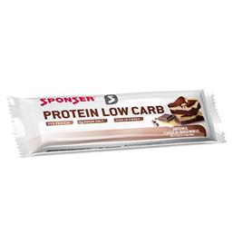 Sponser Sport Food Protein Low Carb 50g Chocho Brownnie Energy Bars Box 25 Units Transparente