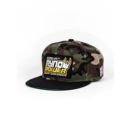 Ryno Power Logo Snapback Cap Verde  Homem