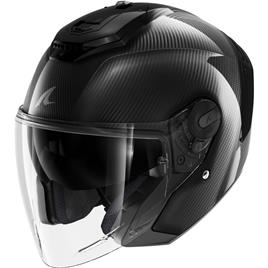 Shark Rs Jet Carbon Blank Open Face Helmet Preto XS