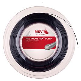 Msv Tennis Focus Hex Ultra 200 M Tennis Reel String Prateado 1.25 mm