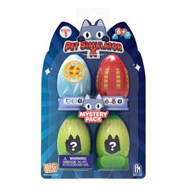 Phat! 4 Figures Pack 9 Cm Pet Simulator Colorido