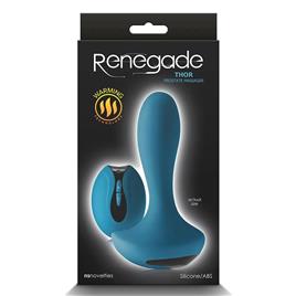 Ns Novelties Renegade Thor Teal Prostate Vibrator Azul