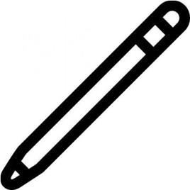 Apple Pencil Pro Transparente