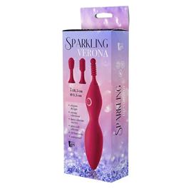 Dream Toys Sparkling Tip Verona Vibrator Massager Rosa