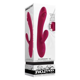 Evolved Jammin´ G Rabbit Vibrator Rosa