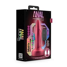 Blush Anal Adventures Matrix Atomic Vibrator Plug Rosa