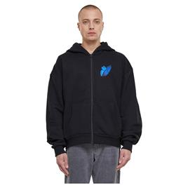 Mister Tee Le Papillon Heavy Oversize Full Zip Sweatshirt Preto XL Homem