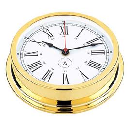 Autonautic Instrumental R175d Nautical Quartz Clock Dourado
