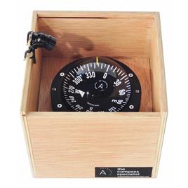 Autonautic Instrumental C4-00108 Wooden Box Compass Preto