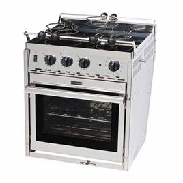 Eno Force 10 Europa 3 Stoves Electric Kitchen Prateado 508 x 553 x 508 mm