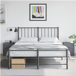 vidaXL Mesas de cabeceira 2 pcs 34,5x39x44 cm aço antracite