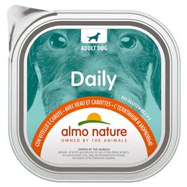 Almo Nature Daily 9 x 300 g comida húmida para cães - com vitela e cenoura