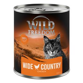 Wild Freedom Adult 6 x 800 g - sem cereais - Wide Country - Frango pur