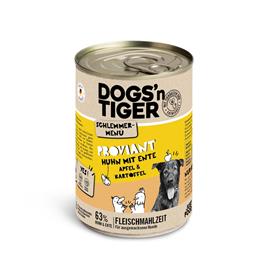 Dogs'n Tiger menu gourmet para cães 6 x 400 g - Frango com pato, maçã e batata