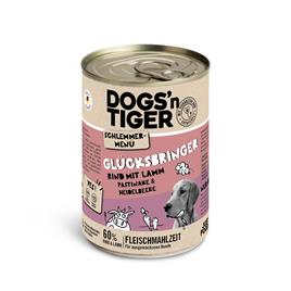 Dogs'n Tiger menu gourmet para cães 6 x 400 g - Vaca com cordeiro, pastinaca e amoras