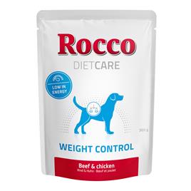 Rocco Diet Care Weight Control Vaca e frango 300 g em saquetas - 6 x 300 g