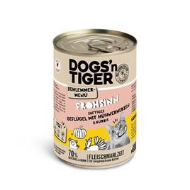 Dogs'n Tiger Menu gourmet 12 x 400 g - Pack económico - Aves com frango