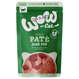 WOW Cat Adult 12 x 125 g - Frango puro