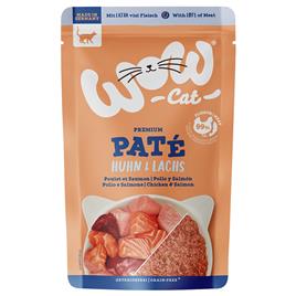 WOW Cat Adult 12 x 125 g - Frango e salmão