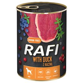 Rafi Adulto 24 x 400 g - com pato, mirtilo-vermelho e mirtilo