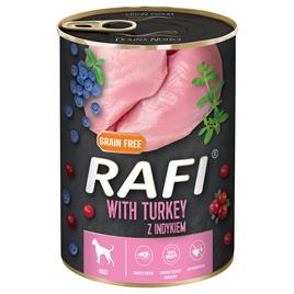 Rafi Adulto 24 x 400 g - com peru, mirtilo-vermelho e arando