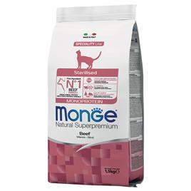 Monge Monoprotein Sterilised para gatos - Pack económico: 3 x 1,5 kg