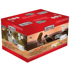 MAC's Soft Sem cereais com frango e salmão ração para cães - 3 x 5 kg