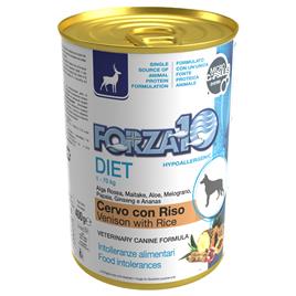 Forza 10 Diet Low Grain 6 x 400 g Comida húmida para cães - Veado e arroz