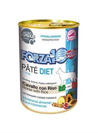 Forza 10 Diet Low Grain 6 x 400 g Comida húmida para cães - Cavalo e arroz