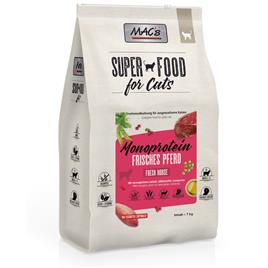 MAC's Superfood for Cats Adult Monoprotein com cavalo - 7 kg