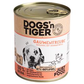 Dogs'n Tiger Adult 6 x 800 g - Aves e batata-doce