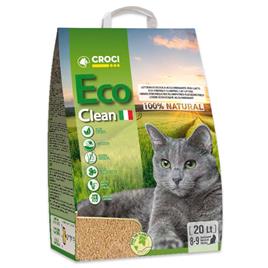 Croci Eco Clean Areia para gatos - Pack económico: 2 x 20 l (aprox. 16,4 kg)