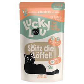 Lucky Lou Adult 16 x 125 g em saquetas - Aves e coelho