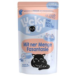Lucky Lou Adult 16 x 125 g em saquetas - Aves e faisão
