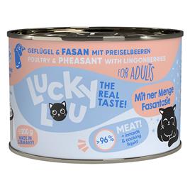 Lucky Lou Adult 24 x 200 g - Pack económico - Aves e faisão