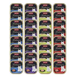 Animonda Vom Feinsten - Megapack: 32 x 100 g - Pack misto: peixe e carne