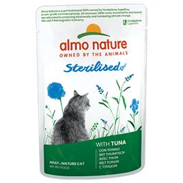 Almo Nature Holistic Sterilised - 6 x 70 g com atum