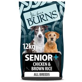 Burns Original Senior+ com frango e arroz integral - 12 kg