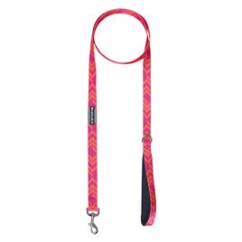 Trela Icepeak Pet® Live, rosa/laranja - Tamanho S: 180 cm de comprimento, 20 mm de largura