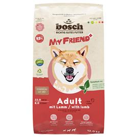 My Friend+ Dog Adult com cordeiro - Pack económico: 2 x 12 kg